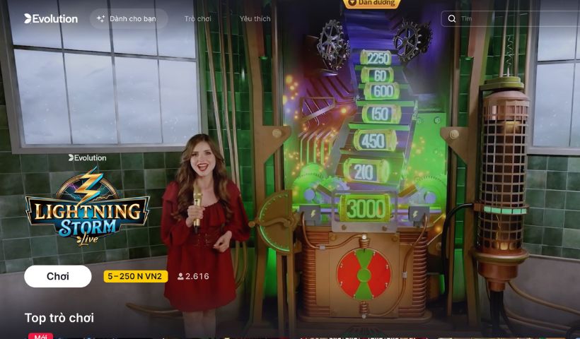 Đặc điểm nổi trội của sảnh EVO casino 79King 